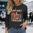 Red Dirt Country Music Western Theme Long Sleeve T-Shirt Gifts for Her