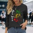 Reggae Rastafari Roots One Love Rastafarian Reggae Music Long Sleeve T-Shirt Gifts for Her