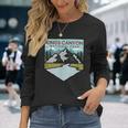 Retro Vintage Kings Canyon National Park Long Sleeve T-Shirt Gifts for Her