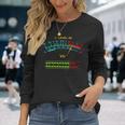 Retro Vu Meter Vintage Hi-Fi Audio Stereo Music Sound Long Sleeve T-Shirt Gifts for Her