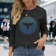 Salvar A Las Ballenas Asesino De Animales Marinos Cola De Ballena Ola Orca Camiseta de manga larga Regalos para ella