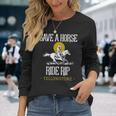 Save A Horse Ride Rip Yellowstone Montana Long Sleeve T-Shirt Gifts for Her