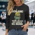 Schlank Würde Ich Dich Nur Unnecessary Geil Machen Langarmshirts Geschenke für Sie