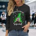 Shenanigans Squad Gnomes Autism St Patrick's Day Long Sleeve T-Shirt Gifts for Her