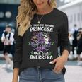 Si Tengo Que Ser Una Princesa Que Sea Guerrera 8 Marzo Camiseta Camiseta de manga larga Regalos para ella