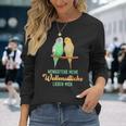 Sittich Wenigstens Meine Wellensittiche Birds Budgie Langarmshirts Geschenke für Sie