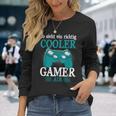 So Sieht Ein Richtig Cooler Gamer Aus Zocker Boys' Langarmshirts Geschenke für Sie