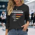 Stockschießen Eisstock Stockschütze Eisstockschießen Langarmshirts Geschenke für Sie