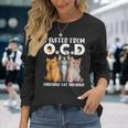 I Suffer From Obsessive Cat Disorder Pet Lovers Long Sleeve T-Shirt Gifts for Her