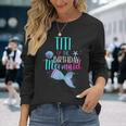 Titi Of The Birthday Mermaid Matching Family Birthday Long Sleeve T-Shirt Gifts for Her