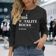This Totality Rocks America Total Solar Eclipse April 8 2024 Long Sleeve T-Shirt Gifts for Her