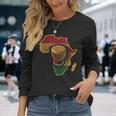 Traditional African Drumming Black History African Drum Long Sleeve T-Shirt Gifts for Her