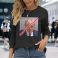 Trump 2024 Convicted Felon Stamped Guilty Long Sleeve T-Shirt Gifts for Her