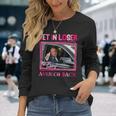 Trump 2024 Get In Loser We Are Taking America Back Long Sleeve T-Shirt Gifts for Her