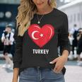 Turkey Flag Jersey Langarmshirts Geschenke für Sie