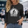 Never Underestimate Grandpa With A Bicycle Racing Bike Long Sleeve T-Shirt Gifts for Her