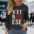 I Am Vietnamese Awesome Vietnam Pride Asian Long Sleeve T-Shirt Gifts for Her