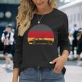 Vintage German Classic Car German Flag Long Sleeve T-Shirt Gifts for Her