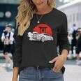 Vintage Japanese Streetcar Racing Turbo Sports Car Long Sleeve T-Shirt Gifts for Her