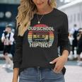 Vintage Retro Old School Hip Hop 80S 90S Cassette Music Long Sleeve T-Shirt Gifts for Her