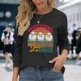 Vintage Retro Professional Gate Opener Three Sheep Farmer Long Sleeve T-Shirt Gifts for Her