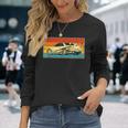Vintage Tuner Car Skyline Graphic Retro Racing Drift Long Sleeve T-Shirt Gifts for Her