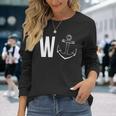 W Anchor W'anker Langarmshirts Geschenke für Sie