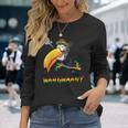 Wah Gwaan Patois Jamaica Toucan Jamaican Slang Long Sleeve T-Shirt Gifts for Her