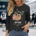 Watson Family Name Watson Family Christmas Long Sleeve T-Shirt Gifts for Her