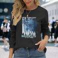 Wear Brooklyn Vintage New York City Brooklyn Long Sleeve T-Shirt Gifts for Her