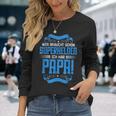 Wer Braucht Schon Superhelden Ich Hab Papa Langarmshirts Geschenke für Sie