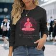 Yoga Meditation Spirit Lifestyle Body Love Relaxation Zen Long Sleeve T-Shirt Gifts for Her
