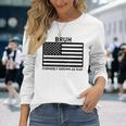 Bruh Formerly Known As Dad Usa Flag Father's Day Men Long Sleeve T-Shirt Gifts for Her