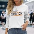 Class Of 2024 Seniors High School College Student Graduation Long Sleeve T-Shirt Gifts for Her