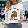 Coolster Papa Der Weltater Outfitatertag Bester Papa Langarmshirts Geschenke für Sie