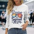 Cruise Squad 2024 Summer Vacation Matching Family Cruise Long Sleeve T-Shirt Gifts for Her