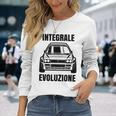 Delta Integrale Evoluzione Rally Auto White S Langarmshirts Geschenke für Sie