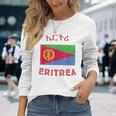 Eritrea Flag Langarmshirts Geschenke für Sie