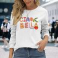 Ciao Bella Saying Italy Garden For Italian Foods Lover Long Sleeve T-Shirt Gifts for Her