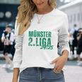 Fussball Kickenerein Münster Fan Heimat Westfalen Aufstieg Langarmshirts Geschenke für Sie