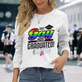 Gay Pride Graduation College High School Masters Phd Long Sleeve T-Shirt Gifts for Her