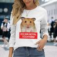 Ich Bin Notal Tüchtern Hamster Meme Total Schüchtern Langarmshirts Geschenke für Sie