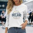 Ireland Retro Style Vintage Ireland Langarmshirts Geschenke für Sie