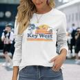 Key West Florida Beach Vintage Spring Break Vacation Retro Long Sleeve T-Shirt Gifts for Her