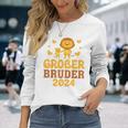 Kinder Ich Werde Ein Großer Bruder 2024 Lion Big Brother 2024 Langarmshirts Geschenke für Sie