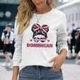 La Dominican Republica Hispanic Heritage Dominicana Kid Girl Long Sleeve T-Shirt Gifts for Her