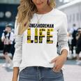 Longshoreman Life Proud Longshoreman Dock Worker Job Long Sleeve T-Shirt Gifts for Her