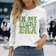 In My Lucky Era St Patrick's Day Long Sleeve T-Shirt Gifts for Her