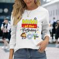 Mimi Of The Birthday Boy Toy Familly Matching Story Long Sleeve T-Shirt Gifts for Her