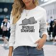 Offizielles Schlaf Elefant Elefanten White Langarmshirts Geschenke für Sie